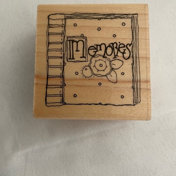 JRL Design Vintage Scrapbook Wood Mounted Stamps, Card Making, Photo Albums - Picture 15 of 15